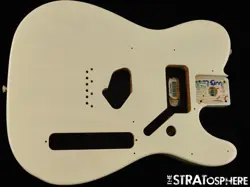 FENDER PLAYER II TELECASTER TELE BODY CHAMBERED ASH WHITE BLONDE