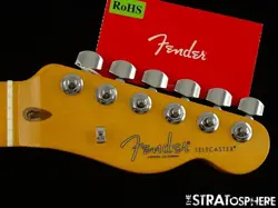 FENDER AMERICAN PROFESSIONAL II TELECASTER TELE NECK WITH TUNERS 