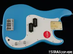 FENDER SQUIER SONIC PRECISION P BASS LOADED BODY, GUITAR CALIFORNIA BLUE