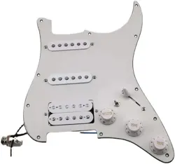 SSH PREWIRED LOADED PICKGUARD WITH ALNICO V PICKUPS FOR FENDER STRAT GUITAR