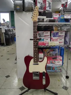 FENDER HIGHWAY ONE UPGRADE TELECASTER CHERRY MADE IN USA 2009 ELECTRIC GUITAR