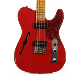 FENDER CUSTOM SHOP LIMITED P-90 THINLINE TELECASTER RELIC DAKOTA RED 2020