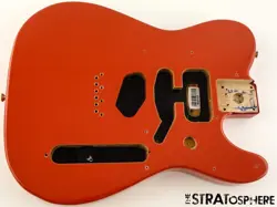 FENDER PLAYER PLUS SERIES TELECASTER TELE BODY, ALDER FIESTA RED