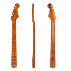 21 FRETS ELECTRIC GUITAR NECK CANADA MAPLE FOR DIY FENDER ST STRAT REPLACEMENT