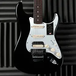 FENDER AMERICAN ULTRA LUXE STRATOCASTER FLOYD ROSE HSS 2021 - MYSTIC BLACK