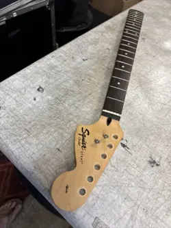 2004 FENDER STRATOCASTER STRAT SQUIER 70S HEADSTOCK GUITAR NECK NICE! LUTHIER
