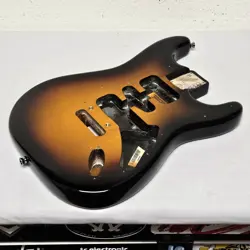 2012 FENDER AMERICAN STANDARD STRATOCASTER ALDER BODY SUNBURST USA STRAT GUITAR