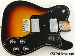 FENDER AV II AMERICAN VINTAGE 1975 TELECASTER DELUXE LOADED BODY TELE 3TS