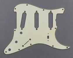 1961 FENDER STRATOCASTER PICKGUARD MINT GREEN CELLULOID VINTAGE 1960 1959 1962