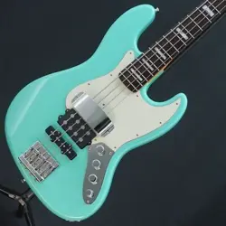 ELECTRIC BASS GUITAR FENDER JAPAN JINO JAZZ BASS HARD CASE 4 STRING USED