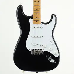 FENDER JAPAN STRATOCASTER ST57-US BLACK USED 2010-2012 BASSWOOD BODY W/SOFT CASE