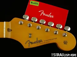 FENDER AV II AMERICAN VINTAGE 57 STRAT NECK & TUNERS STRATOCASTER USA MAPLE