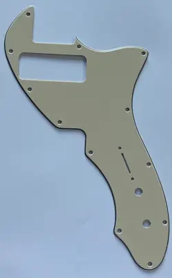 FOR FIT FENDER TELECASTER THINLINE/TELE 69 P90 GUITAR PICKGUARD VINTAGE YELLOW