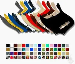 WD CUSTOM PICKGUARD FOR LEFT HAND FENDER MADE IN MEXICO JAZZ BASS