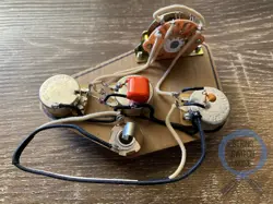 (FENDER) STRATOCASTER WIRING HARNESS - CTS, SWITCHCRAFT, SPRAGUE, TREBLE BLEED