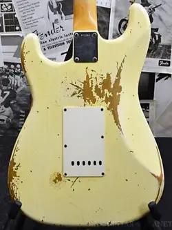 FENDER CUSTOM SHOP TBC 1960 STRATOCASTER HEAVY RELIC -FADED VINTAGE WHITE-