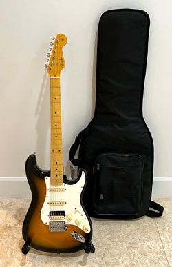 2022 FENDER JV MODIFIED '50S STRATOCASTER HSS 2-TONE SUNBURST GUITAR MIJ