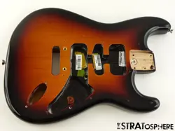 FENDER AMERICAN PROFESSIONAL II STRATOCASTER BODY STRAT 3T SUNBURST