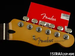 FENDER PLAYER II TELECASTER TELE NECK   TUNERS ROLLED EDGES, 