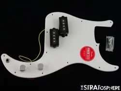 PICKGUARD PREWIRED WHITE!