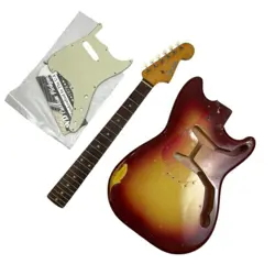 1962 FENDER MUSICMASTER 3/4 SCALE GUITAR NECK WITH BODY