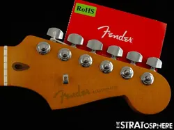FENDER AMERICAN ULTRA II STRATOCASTER STRAT NECK & LOCKING TUNERS 