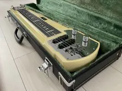 ELECTRIC GUITAR FENDER DLX-6 DELUXE-6 VINTAGE WHITE MADE IN JAPAN WITH HARD CASE