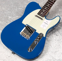 FENDER MADE IN JAPAN HYBRID II TELECASTER ROSEWOOD FOREST BLUE ELECTRIC GUITAR