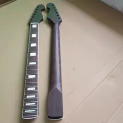 STAINLESS 22 FRETS ELECTRIC GUITAR NECK WENGE FINGERBOARD FOR FENDER STRAT ST