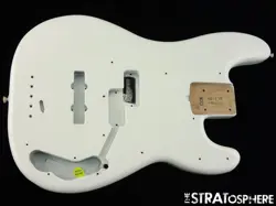 FENDER AMERICAN PERFORMER PRECISION P BASS BODY USA ARCTIC WHITE.