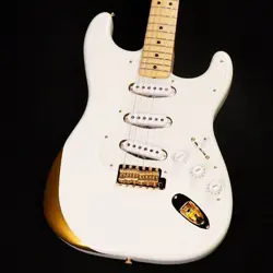 FENDER KEN STRATOCASTER EXPERIMENT #1 MAPLE ORIGINAL WHITE S N:JD24024159
