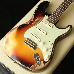 FENDER CUSTOM SHOP LIMITED EDITION 1963 STRATOCASTER SUPERHEAVY RELIC SUPER FADE