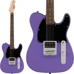 SQUIER BY FENDER SONIC ESQUIRE LAUREL FINGERBOARD BLACK PICKGUARD ULTRAVIOLET ES