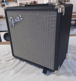 FENDER RUMBLE 15 BASS AMP, USED, EXCELLENT CONDITION