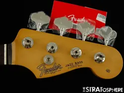 FENDER VINTERA II 60S RI J JAZZ BASS NECK   TUNERS EARLY 60S 