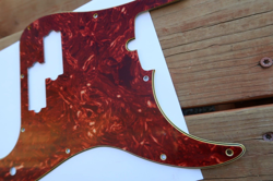 80'S 90'S  FENDER PRECISION STANDARD TORTOISE  PICKGUARD 2000'S  USA RI