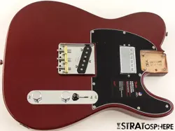 FENDER AMERICAN PERFORMER HUMBUCKER TELECASTER TELE LOADED BODY AUBERGINE.