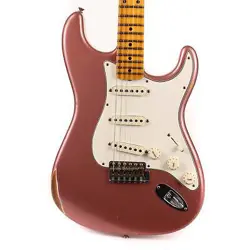 FENDER CUSTOM SHOP LIMITED TOMATILLO STRATOCASTER RELIC AGED BURGUNDY 2023