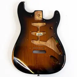 2019 FENDER ROAD WORN 50’S STRATOCASTER BODY SUNBURST W/ CLASSIC VINTAGE STYLE