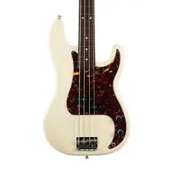 USED FENDER AMERICAN SERIES PRECISION BASS OLYMPIC WHITE 2007