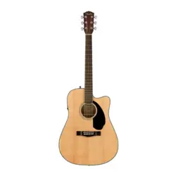 FENDER CD-60SCE DREADNOUGHT WALNUT FINGERBOARD ACOUSTIC GUITAR NATURAL