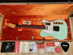 ELECTRIC GUITAR FENDER AMERICAN VINTAGE II 1963 TELECASTER SURF GREEN