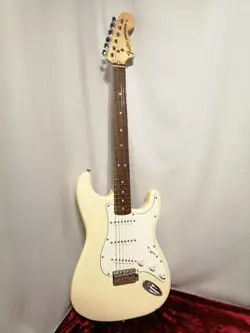 FENDER MEXICO ALBERT HAMMOND JR STRATOCASTER  ELECTRIC GUITAR EXCELLENT