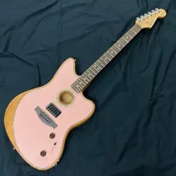 ACOUSTIC GUITAR FENDER ACOUSTASONIC PLAYER JAZZMASTER ENSENADA MEXICO MXA2217576