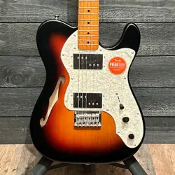 FENDER SQUIER CLASSIC VIBE '70S TELECASTER THINLINE ELECTRIC GUITAR - SUNBURST