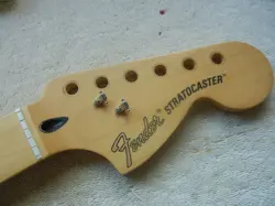 2016 FENDER DELUXE LONESTART STRATOCASTER NECK 70'S HEADSTOCK 12