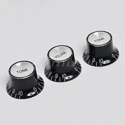 NEW 2 SETS GUITAR SPEED KNOB FOR FENDER STRAT GUITAR VOLUME TONE CONTROL KNOB