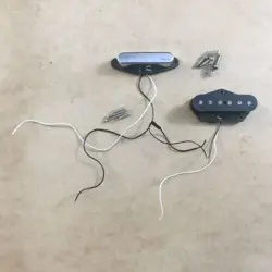 2 MATCHED FENDER TELE PICKUPS MIJ CIJ MADE JAPAN TELECASTER TRUE RELIC FUJI GEN