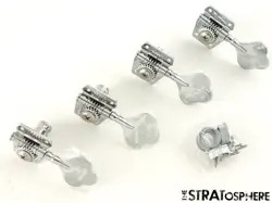 FENDER SQUIER SONIC PRECISION P BASS TUNERS CHROME, GUITAR.