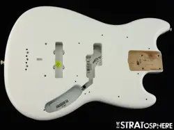 FENDER AMERICAN PERFORMER MUSTANG BASS BODY USA PART ARCTIC WHITE